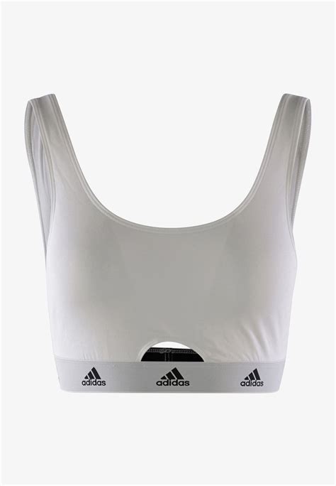 adidas bustier weiß mit löchern|Sport.